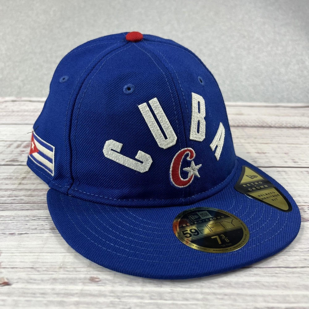 Cuba Baseball New Era 2026 World Baseball Classic 59FIFTY Fitted Hat 7 3/8